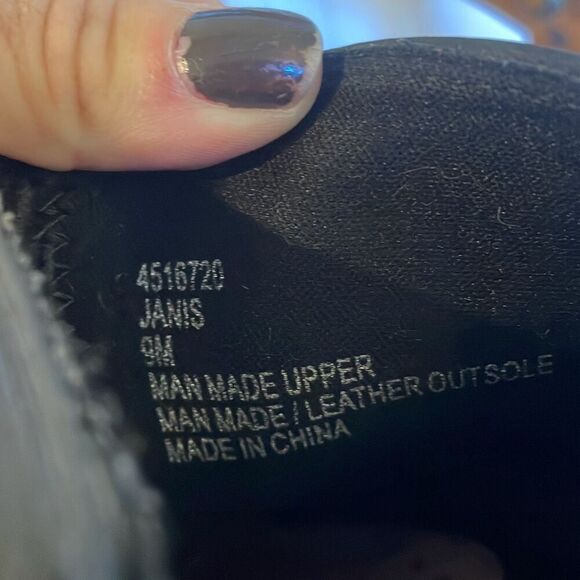 Crown Vintage black heeled Janis clog size 9 - Picture 8 of 15